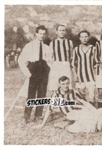 Sticker Formazione 1920/1921 (Puzzle) - Inter Story Dal 1908 Al 1930 n. 144 - Masters Edizioni