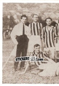 Cromo Formazione 1920/1921 (Puzzle) - Inter Story Dal 1908 Al 1930 - Masters Edizioni