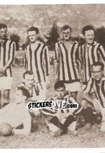 Sticker Formazione 1920/1921 (Puzzle) - Inter Story Dal 1908 Al 1930 n. 145 - Masters Edizioni