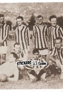 Cromo Formazione 1920/1921 (Puzzle) - Inter Story Dal 1908 Al 1930 - Masters Edizioni