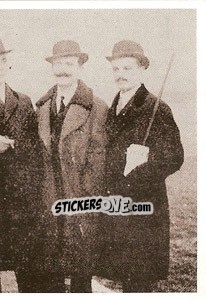 Sticker Fondatori dell'Inter (Puzzle) - Inter Story Dal 1908 Al 1930 n. 9 - Masters Edizioni