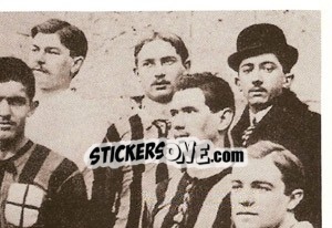 Sticker Formazione 1909 (Puzzle) - Inter Story Dal 1908 Al 1930 n. 14 - Masters Edizioni