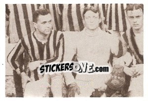 Sticker A destra Schuler (accanto al portiere Campelli) - Inter Story Dal 1908 Al 1930 n. 19 - Masters Edizioni