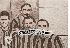 Sticker Formazione 1909/1910 (Puzzle) - Inter Story Dal 1908 Al 1930 n. 26 - Masters Edizioni