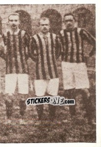 Sticker Formazione 1910/1911 (Puzzle) - Inter Story Dal 1908 Al 1930 n. 40 - Masters Edizioni