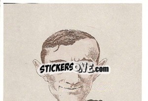 Sticker Caricatura di Ermanno Aebi (Puzzle) - Inter Story Dal 1908 Al 1930 n. 41 - Masters Edizioni