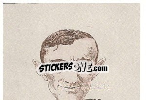 Sticker Caricatura di Ermanno Aebi (Puzzle) - Inter Story Dal 1908 Al 1930 - Masters Edizioni