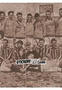 Cromo Inter e Hellas Verona (Puzzle) - Inter Story Dal 1908 Al 1930 - Masters Edizioni