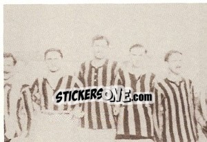 Sticker Formazione 1912/1913 (Puzzle) - Inter Story Dal 1908 Al 1930 n. 59 - Masters Edizioni