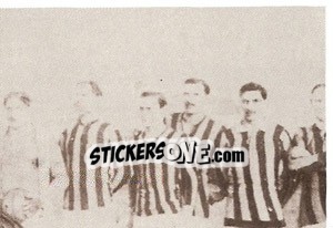 Sticker Formazione 1912/1913 (Puzzle) - Inter Story Dal 1908 Al 1930 n. 60 - Masters Edizioni