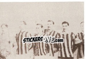 Cromo Formazione 1912/1913 (Puzzle) - Inter Story Dal 1908 Al 1930 - Masters Edizioni