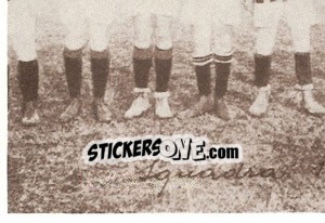 Sticker Formazione 1912/1913 (Puzzle) - Inter Story Dal 1908 Al 1930 n. 61 - Masters Edizioni