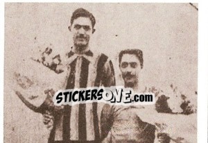 Sticker Fossati con il Fioranti (Puzzle) - Inter Story Dal 1908 Al 1930 n. 65 - Masters Edizioni