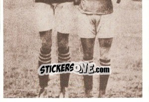Sticker Fossati con il Fioranti (Puzzle) - Inter Story Dal 1908 Al 1930 n. 66 - Masters Edizioni