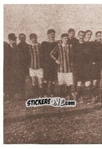 Sticker Formazione di Inter e Torino (Puzzle) - Inter Story Dal 1908 Al 1930 n. 99 - Masters Edizioni