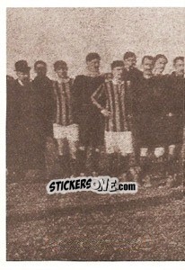 Sticker Formazione di Inter e Torino (Puzzle) - Inter Story Dal 1908 Al 1930 - Masters Edizioni