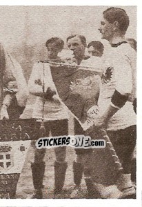 Sticker Fossati capitano della Nazionale (Puzzle) - Inter Story Dal 1908 Al 1930 n. 107 - Masters Edizioni