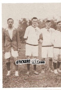 Sticker Formazione in una tenuta bianca (Puzzle) - Inter Story Dal 1908 Al 1930 n. 113 - Masters Edizioni
