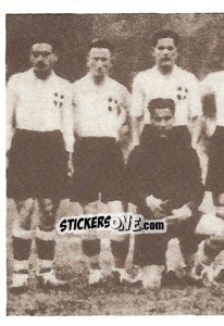 Sticker Formazione della nazionale (Puzzle) - Inter Story Dal 1908 Al 1930 n. 231 - Masters Edizioni
