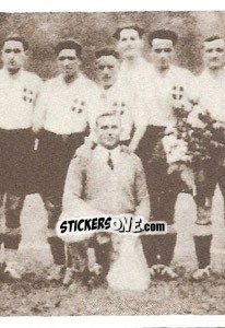 Sticker Formazione della nazionale (Puzzle) - Inter Story Dal 1908 Al 1930 n. 232 - Masters Edizioni