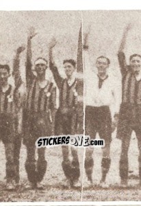 Sticker L'Inter campione d'Italia nel 1930 (Puzzle) - Inter Story Dal 1908 Al 1930 n. 279 - Masters Edizioni