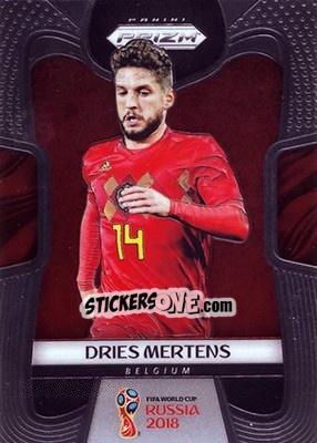 Sticker Dries Mertens - FIFA World Cup Russia 2018. Prizm - Panini