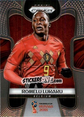 Sticker Romelu Lukaku - FIFA World Cup Russia 2018. Prizm - Panini