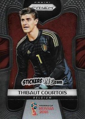 Sticker Thibaut Courtois - FIFA World Cup Russia 2018. Prizm - Panini