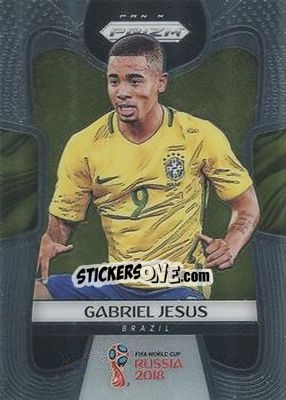Sticker Gabriel Jesus - FIFA World Cup Russia 2018. Prizm - Panini
