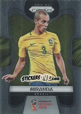 Sticker Miranda - FIFA World Cup Russia 2018. Prizm - Panini
