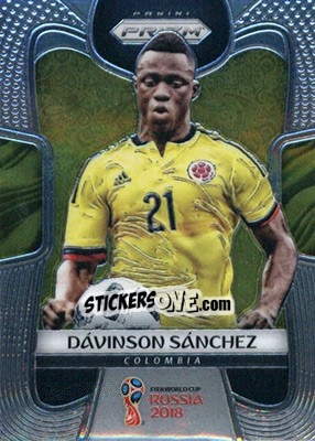 Sticker Davinson Sanchez - FIFA World Cup Russia 2018. Prizm - Panini
