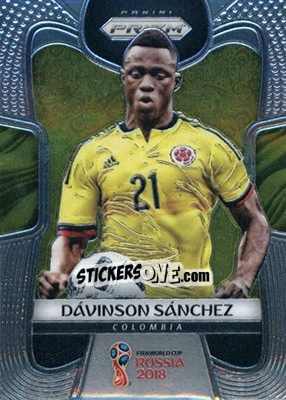 Figurina Davinson Sanchez - FIFA World Cup Russia 2018. Prizm - Panini