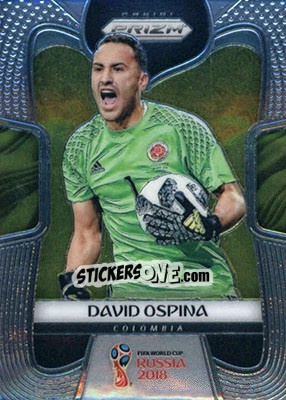 Sticker David Ospina - FIFA World Cup Russia 2018. Prizm - Panini