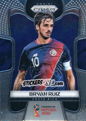 Sticker Bryan Ruiz - FIFA World Cup Russia 2018. Prizm - Panini