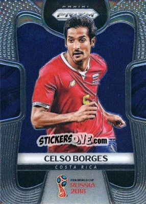 Sticker Celso Borges - FIFA World Cup Russia 2018. Prizm - Panini