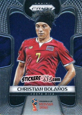 Sticker Christian Bolanos - FIFA World Cup Russia 2018. Prizm - Panini