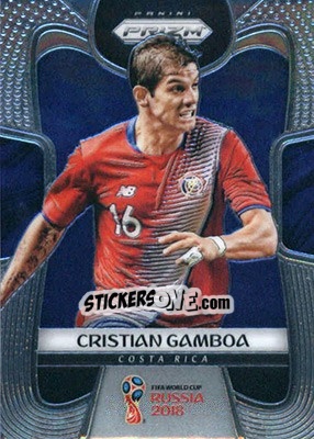 Sticker Cristian Gamboa - FIFA World Cup Russia 2018. Prizm - Panini