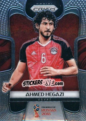 Sticker Ahmed Hegazi - FIFA World Cup Russia 2018. Prizm - Panini