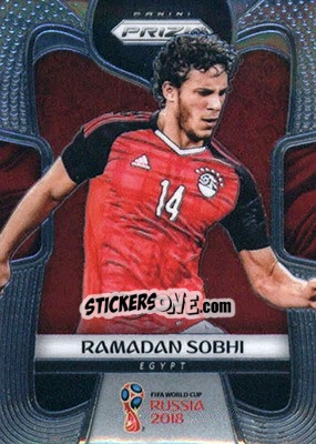 Figurina Ramadan Sobhi - FIFA World Cup Russia 2018. Prizm - Panini