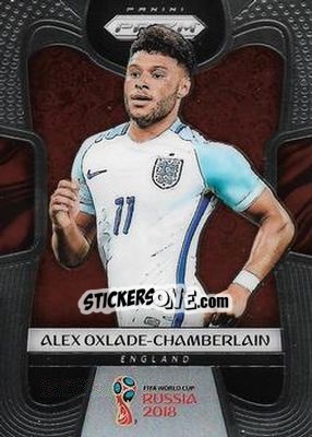 Sticker Alex Oxlade-Chamberlain - FIFA World Cup Russia 2018. Prizm - Panini