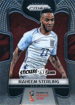 Figurina Raheem Sterling - FIFA World Cup Russia 2018. Prizm - Panini