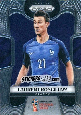 Sticker Laurent Koscielny - FIFA World Cup Russia 2018. Prizm - Panini