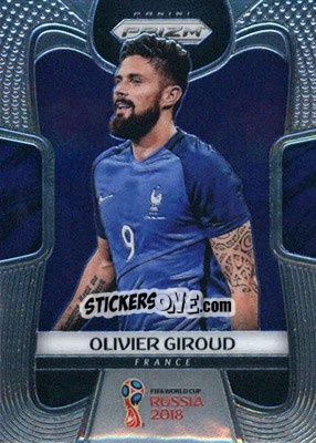 Cromo Olivier Giroud - FIFA World Cup Russia 2018. Prizm - Panini