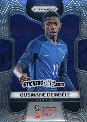 Cromo Ousmane Dembele - FIFA World Cup Russia 2018. Prizm - Panini