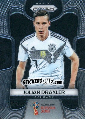 Sticker Julian Draxler - FIFA World Cup Russia 2018. Prizm - Panini