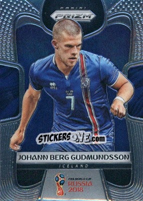 Figurina Johann Berg Gudmundsson - FIFA World Cup Russia 2018. Prizm - Panini