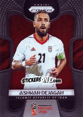 Cromo Ashkan Dejagah - FIFA World Cup Russia 2018. Prizm - Panini