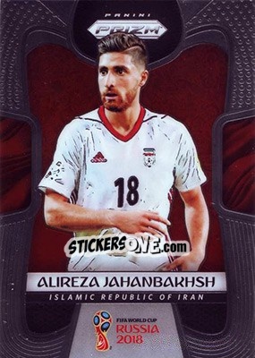 Sticker Alireza Jahanbakhsh - FIFA World Cup Russia 2018. Prizm - Panini
