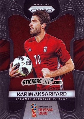 Sticker Karim Ansarifard - FIFA World Cup Russia 2018. Prizm - Panini
