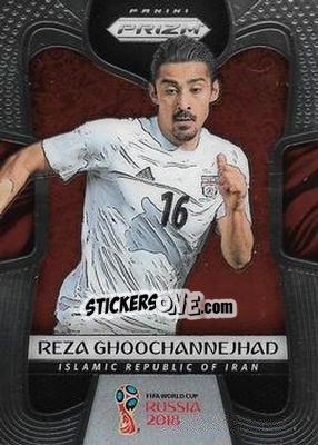 Sticker Reza Ghoochannejhad - FIFA World Cup Russia 2018. Prizm - Panini